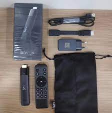 ZERO MENSALIDADES - Receptor Digital BTV Stick ES15 4K Ultra HD Wi-Fi Iptv